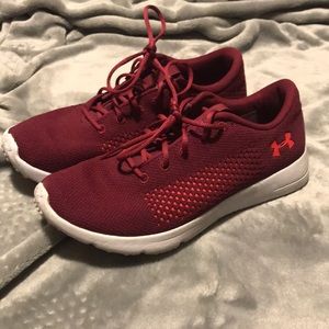 Under Armour Maroon Sneakers